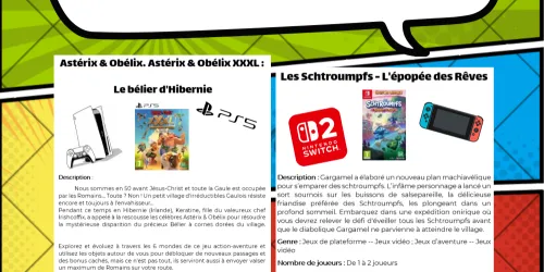 Viens jouer - Alors Astérix & Obélix ou Schtroumpfs ? à la médiathèque de Janzé