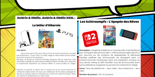 Viens jouer - Alors Astérix & Obélix ou Schtroumpfs ? à la médiathèque de Janzé