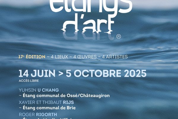 Vernissage de l'oeuvre de Xavier et Thibaud Rijs - Etangs d'art à Brie 